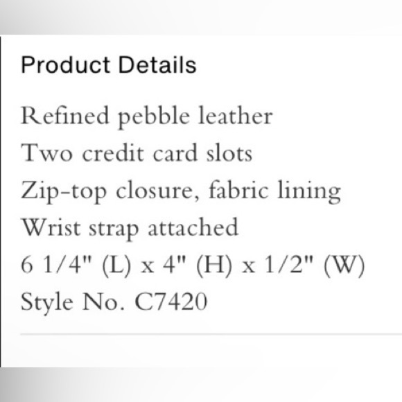 Coach IM/Faded Blush Multi. HORSE & CARRIAGE wristlet. NWT - Picture 5 of 5